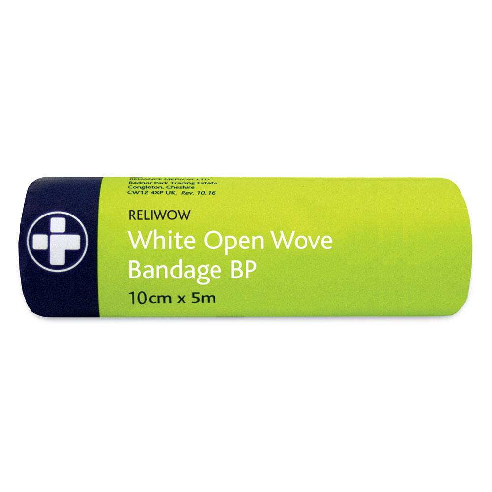 Bandaj Reliwow Open Wove de 10 cm x 5 m