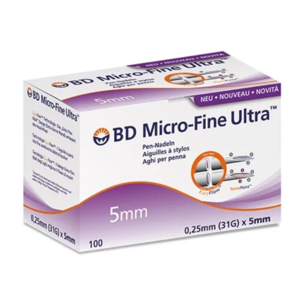 31g 5mm BD Micro-Fine Ultra Pennálar Penta Point