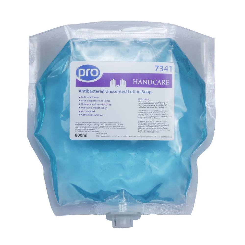 PRO Antibacteriële ongeparfumeerde lotionzeep 800 ml