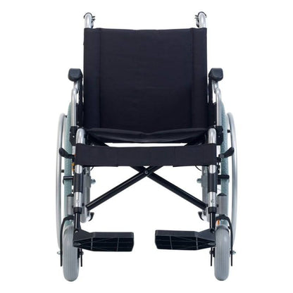 Silla de ruedas de aluminio ligera