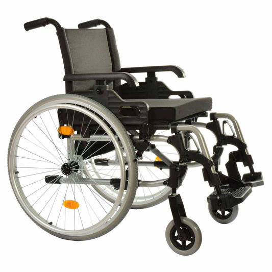 42cm/44cm/56cm Teqler Comfort -pyörätuoli