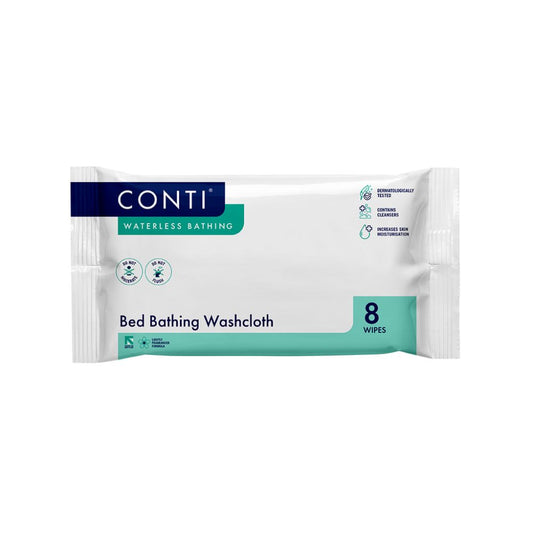 Conti Bedbadwashandje Geurvrij 8 Doeken
