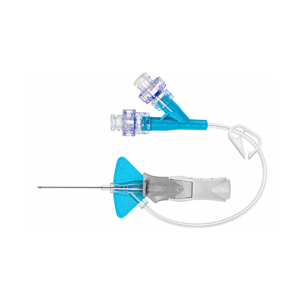 22g 25mm Blue BD Nexiva Closed IV Catheter System Dual Port