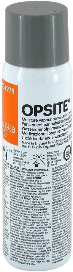 Spray de pansament cu film OpSite 100 ml: Soluție convenabilă pentru îngrijirea rănilor