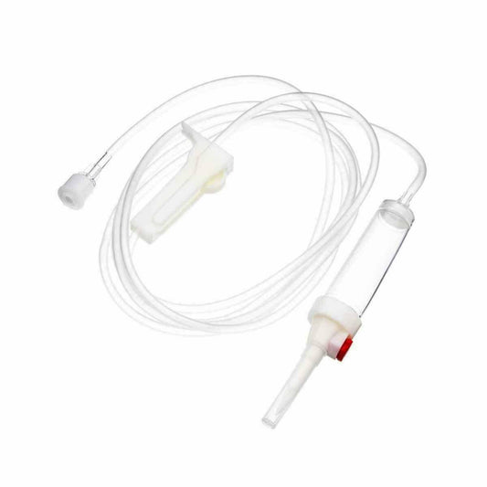 BD 185cm Infusion Set for Gravity Infusion with Luer Lock Connector and Check Valve