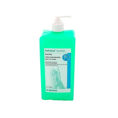 Láhev na dezinfekci rukou Softalind ViscoRub 1000 ml