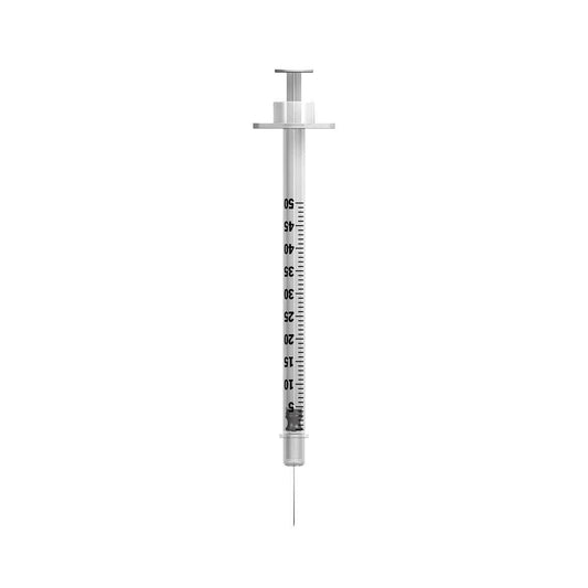 0.5ml 29G 12.7mm BD Microfine Syringe and Needle u100 (individually wrapped)