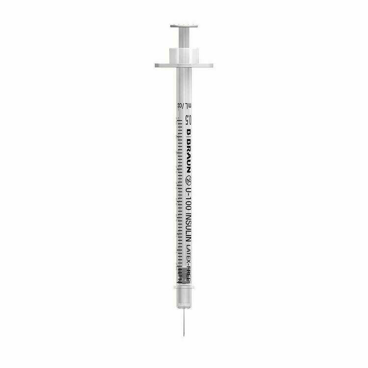 0,5ml 30G 8mm BBraun Omnican stříkačka s pevnou jehlou u100