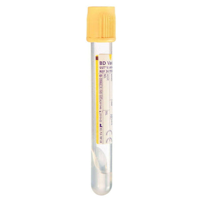 BD Vacutainer Tube Sst Advance 5ml Gold Blood Collection Tubes 367954 UKMEDI.CO.UK