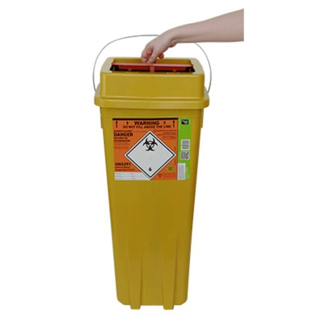 40litrový Sharpsguard Eco Orange Theatre+ Sharps Bin