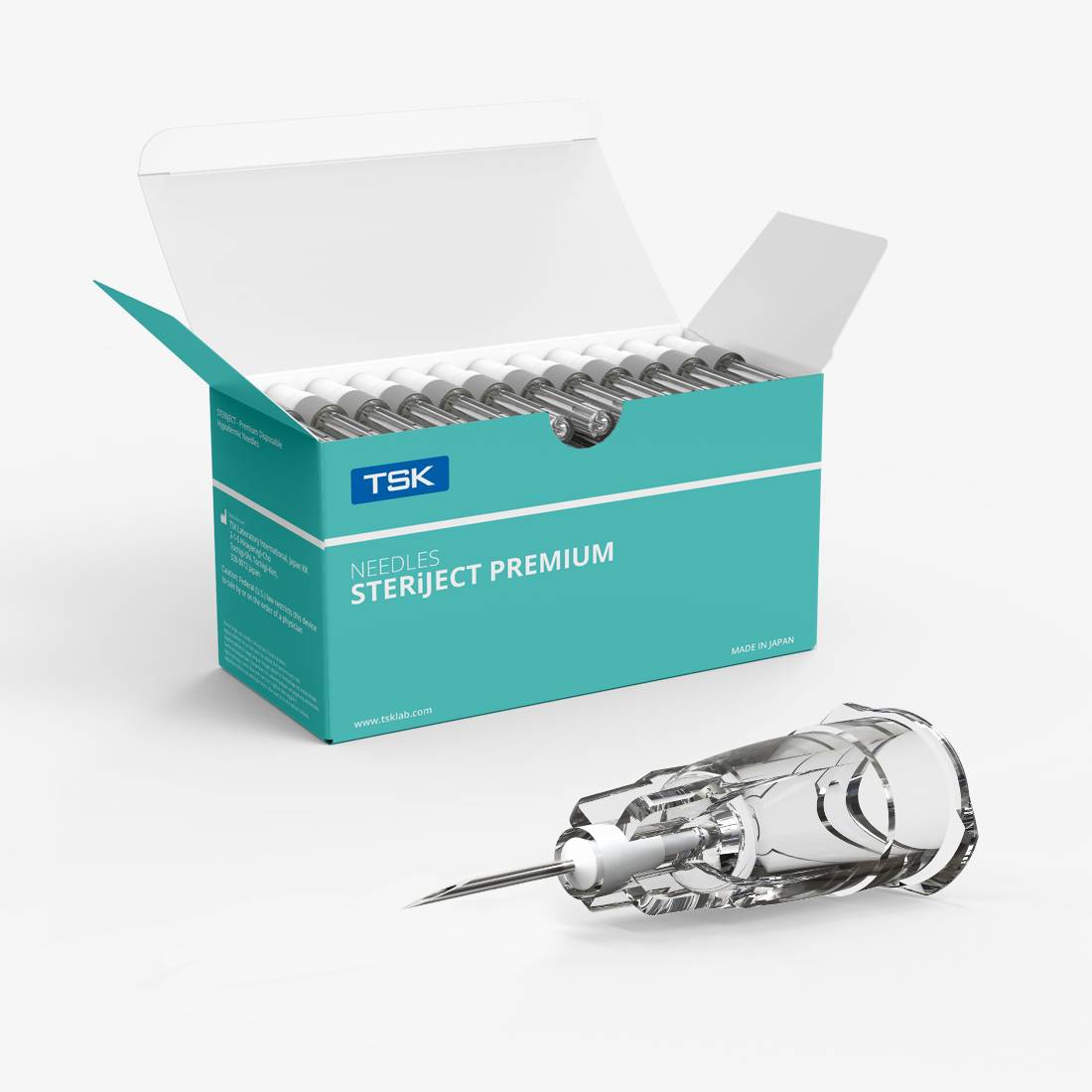 30g x 4mm TSK STERiJECT PRE Needles Regular Hub