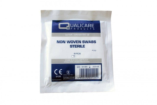 Tampoane sterile din tifon nețesut de 5 cm, 4 straturi