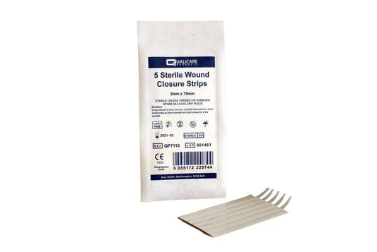 Bandă de închidere a plăgii 3mm x 75mm (5 benzi)