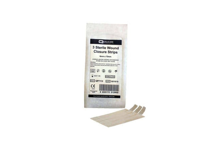 Pásek pro uzavírání ran 6 mm x 75 mm (3 proužky)