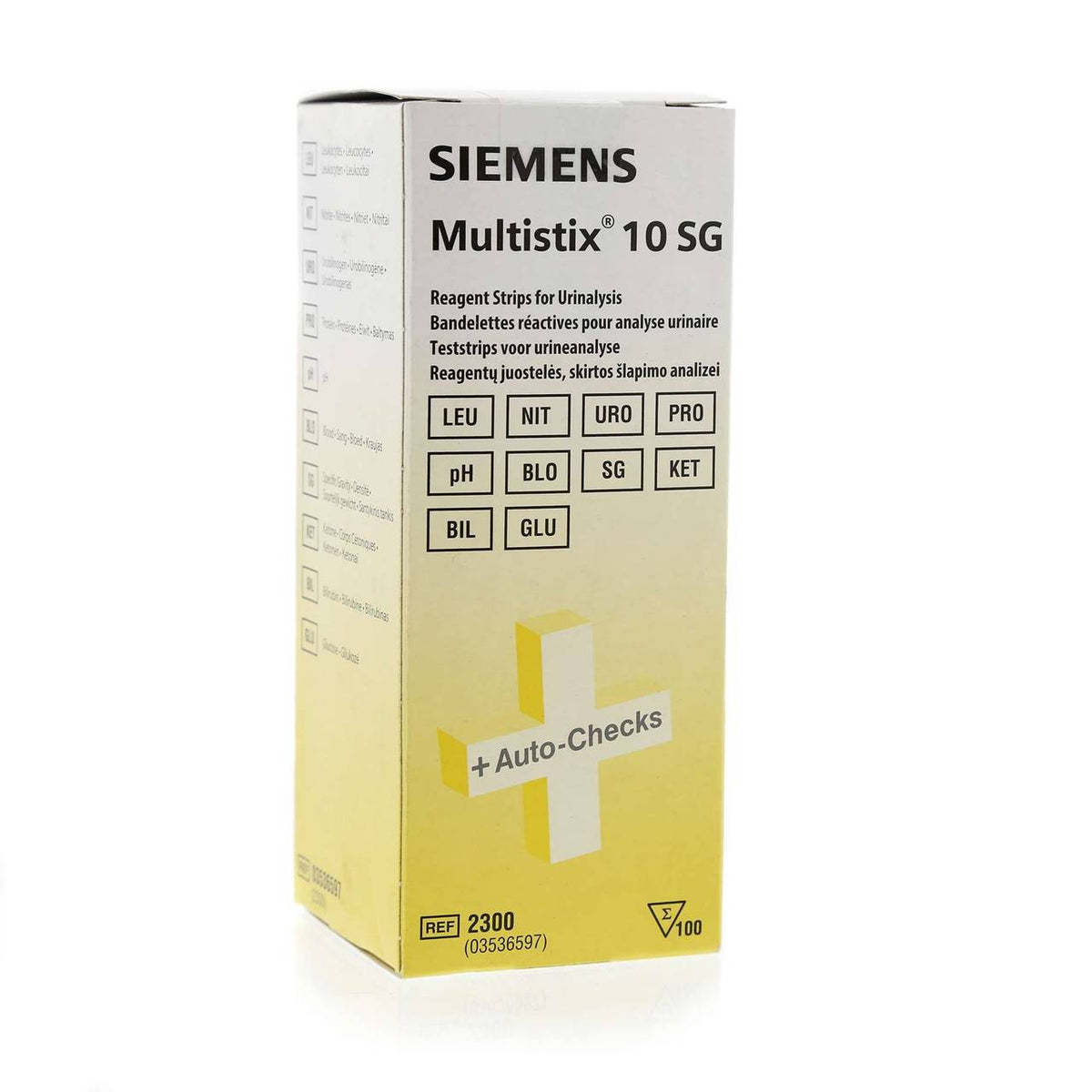 Reagenční proužky Multistix 10 SG (balení 100 ks)