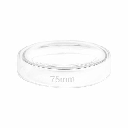 Teqler ze szkła Petriego o średnicy 75 mm