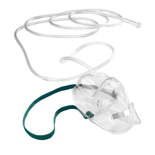 Mascarilla de Oxígeno Adulto con Tubo de Seguridad 210cm