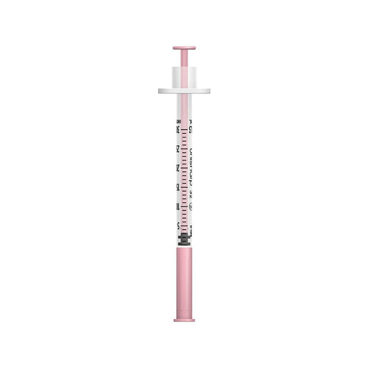 0.3ml 0.3 inch 32g Pink Unisharp Syringe and Needle u100