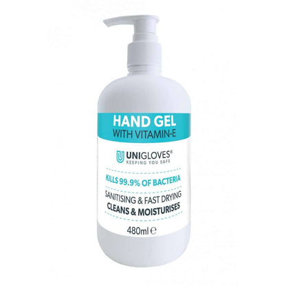Unigloves gel na ruce s vitamínem E 480 ml